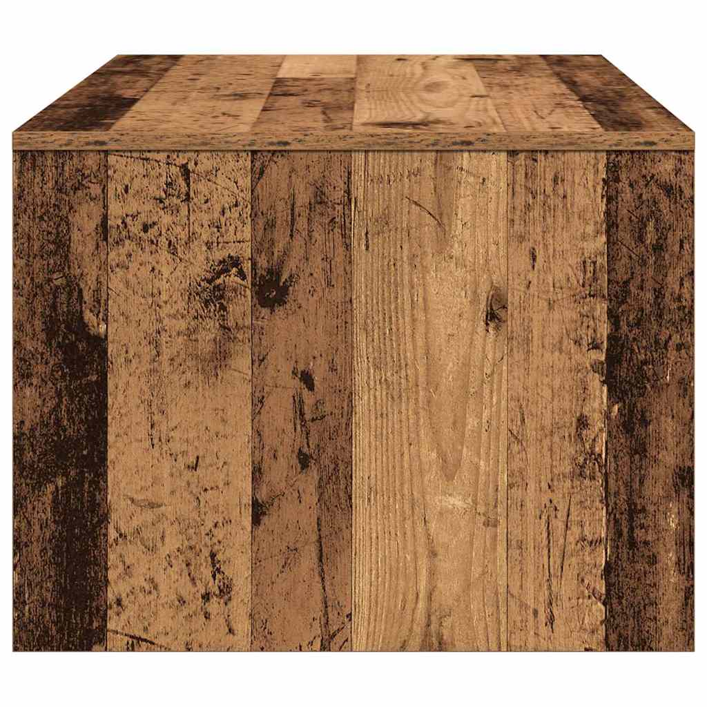Sofabord 102 X 55 X 43,5 Cm Konstrueret Træ - Billede 8