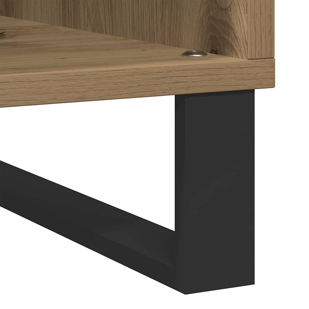 Pladeskab 100 X 38 X 48 Cm Konstrueret Træ - Billede 8