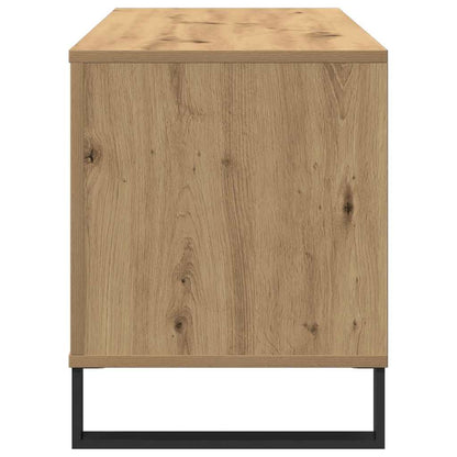 Pladeskab 100 X 38 X 48 Cm Konstrueret Træ - Billede 6
