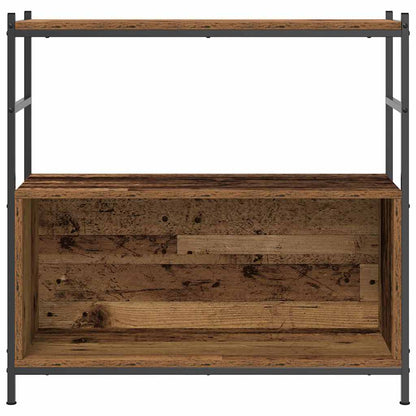Bogreol 80 X 30 X 78,5 Cm Konstrueret Træ - Billede 6