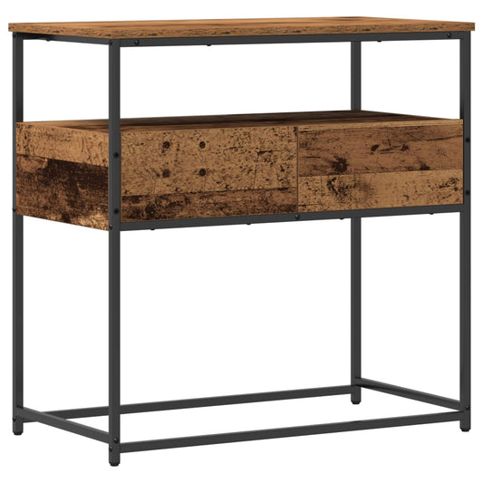 Konsolbord 75 X 40 X 75 Cm Konstrueret Træ - Hovedbillede