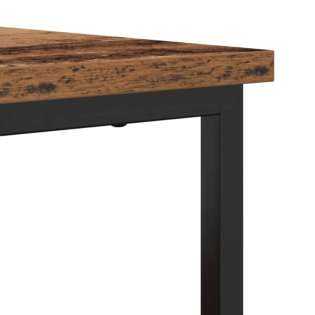 Sideboard 69 X 35 X 80 Cm Konstrueret Træ - Billede 9