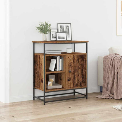 Sideboard 69 X 35 X 80 Cm Konstrueret Træ - Hovedbillede