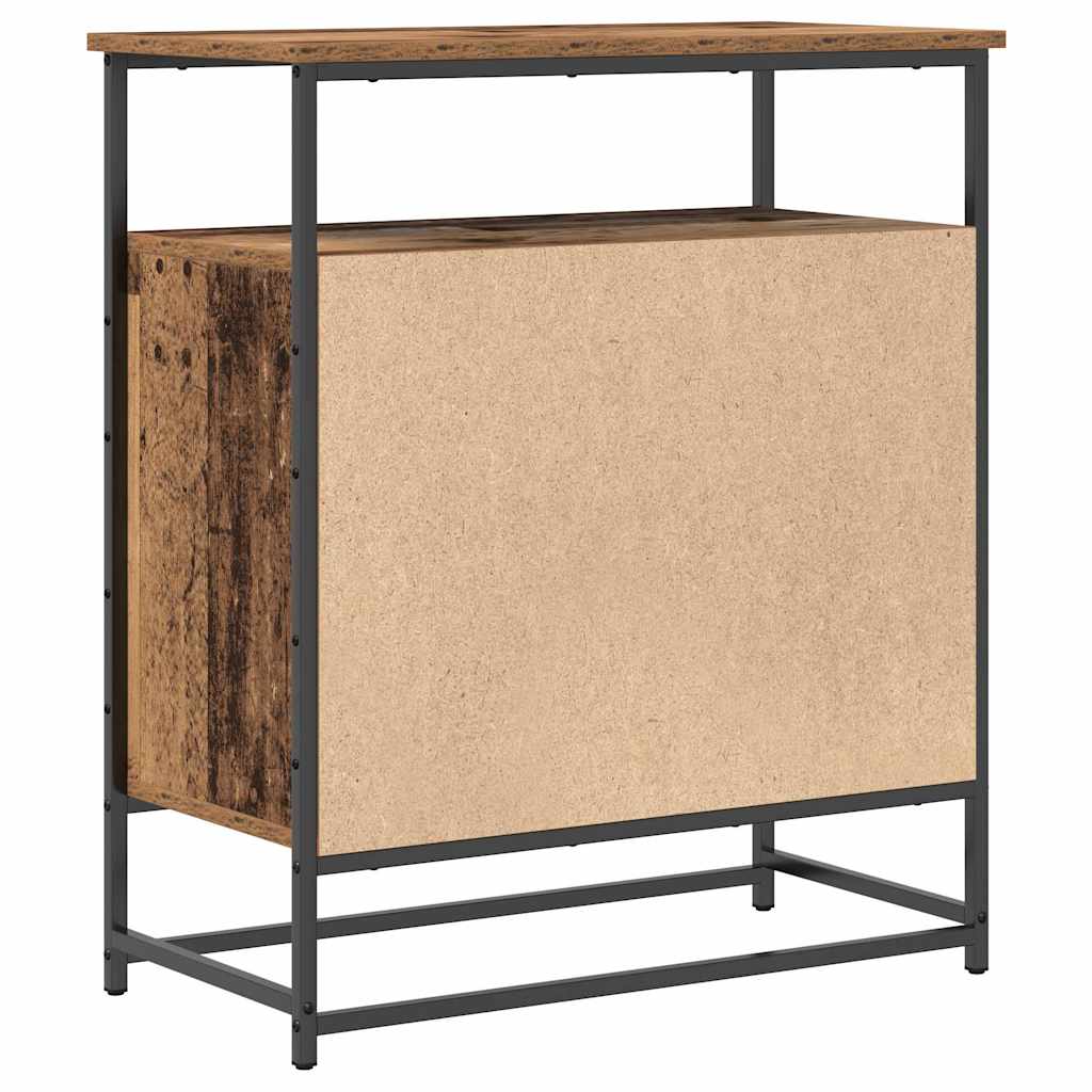 Sideboard 69 X 35 X 80 Cm Konstrueret Træ - Billede 8