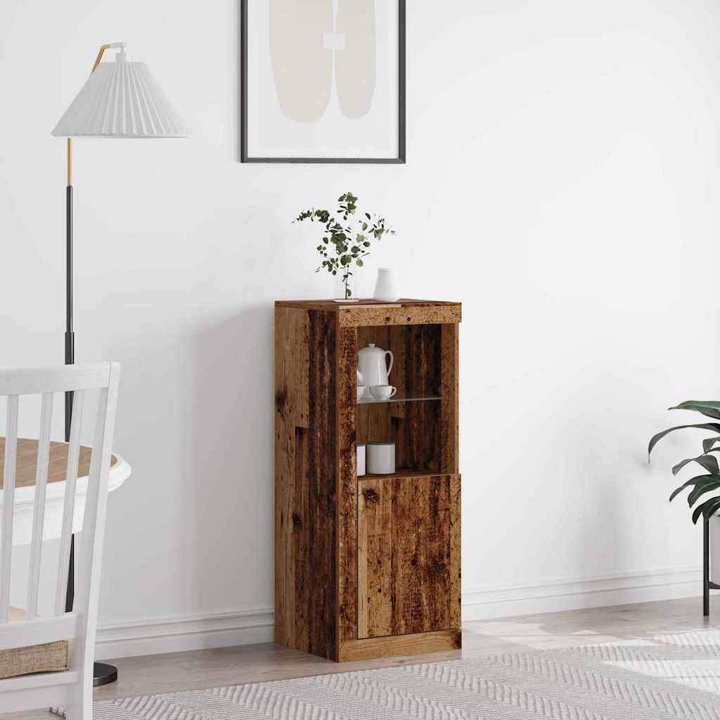 LED Sideboard 41 X 37 X 100 Cm Konstrueret Træ - Variant 863024