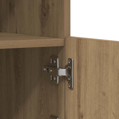 LED Sideboard 60,5 X 37 X 67 Cm Konstrueret Træ - Billede 11