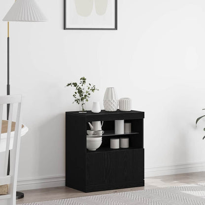 LED Sideboard 60,5 X 37 X 67 Cm Konstrueret Træ - Variant 863029