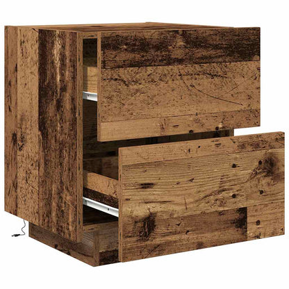 Natskab 45 X 40 X 55 Cm Konstrueret Træ - Billede 5