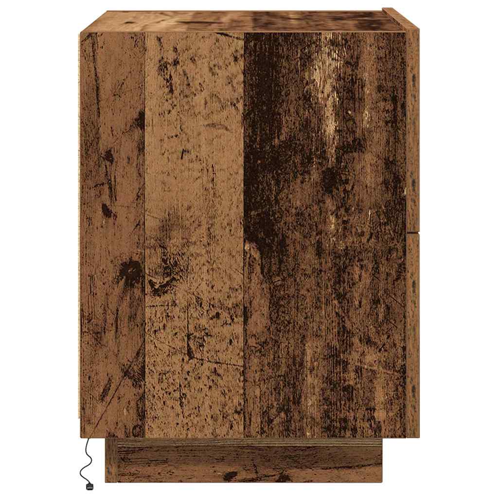 Natskab 45 X 40 X 55 Cm Konstrueret Træ - Billede 7