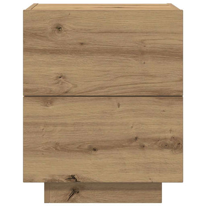 Natskab Egetræ 45 X 40 X 55 Cm Konstrueret Træ - Billede 6