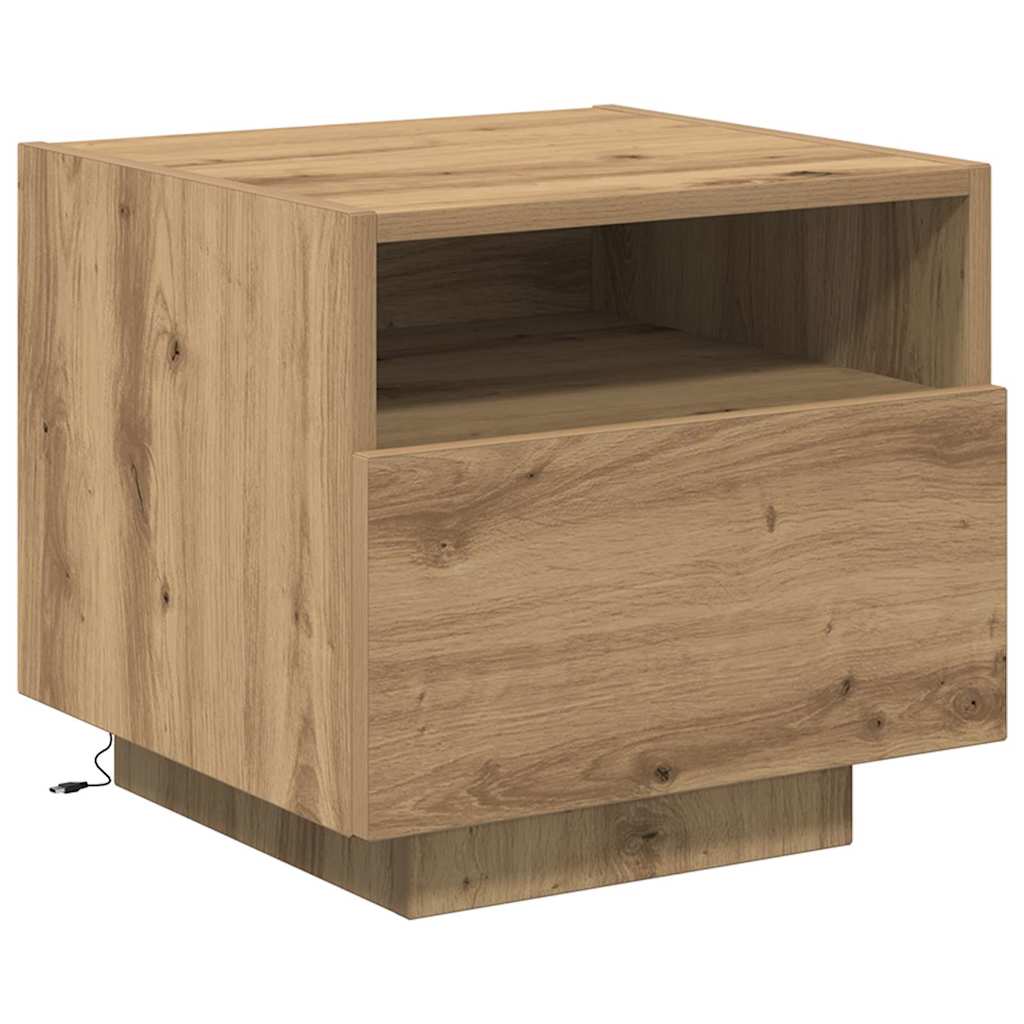 Natskab Egetræ 40 X 39 X 37 Cm Konstrueret Træ - Billede 2