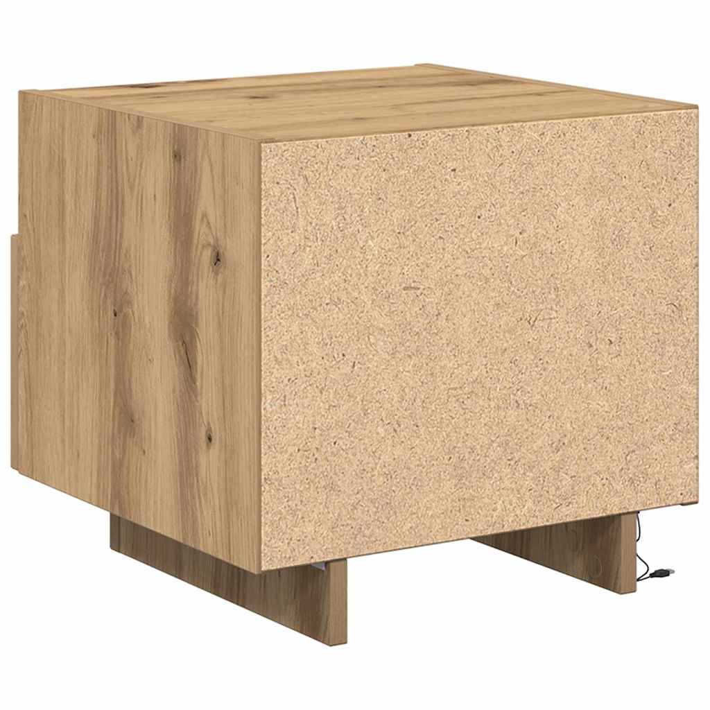 Natskab Egetræ 40 X 39 X 37 Cm Konstrueret Træ - Billede 8