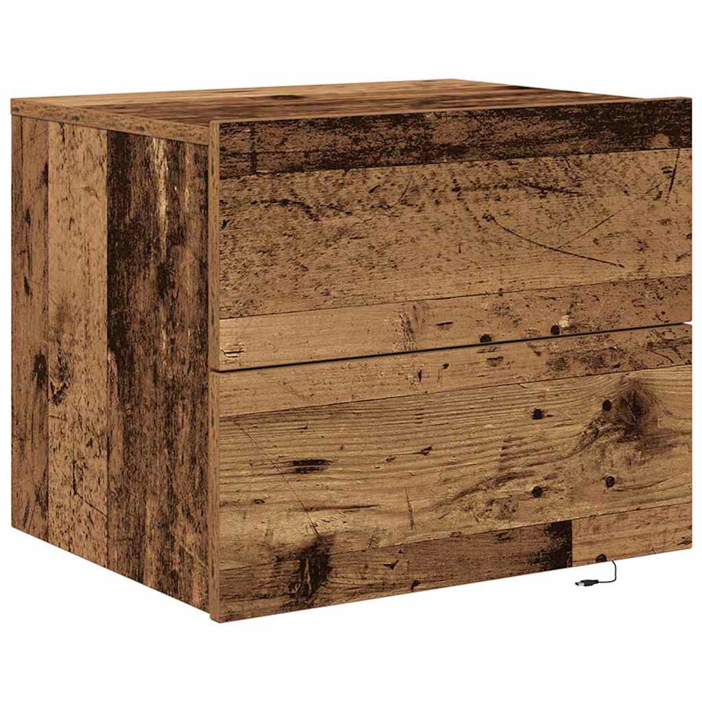 Natskab 50 X 39 X 41 Cm Konstrueret Træ - Billede 2