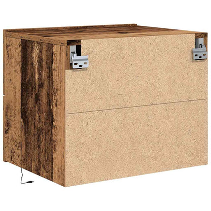 Natskab 50 X 39 X 41 Cm Konstrueret Træ - Billede 8
