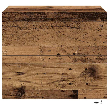 Natskab 50 X 39 X 41 Cm Konstrueret Træ - Billede 6