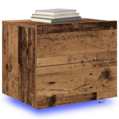 Natskab 50 X 39 X 41 Cm Konstrueret Træ - Billede 3