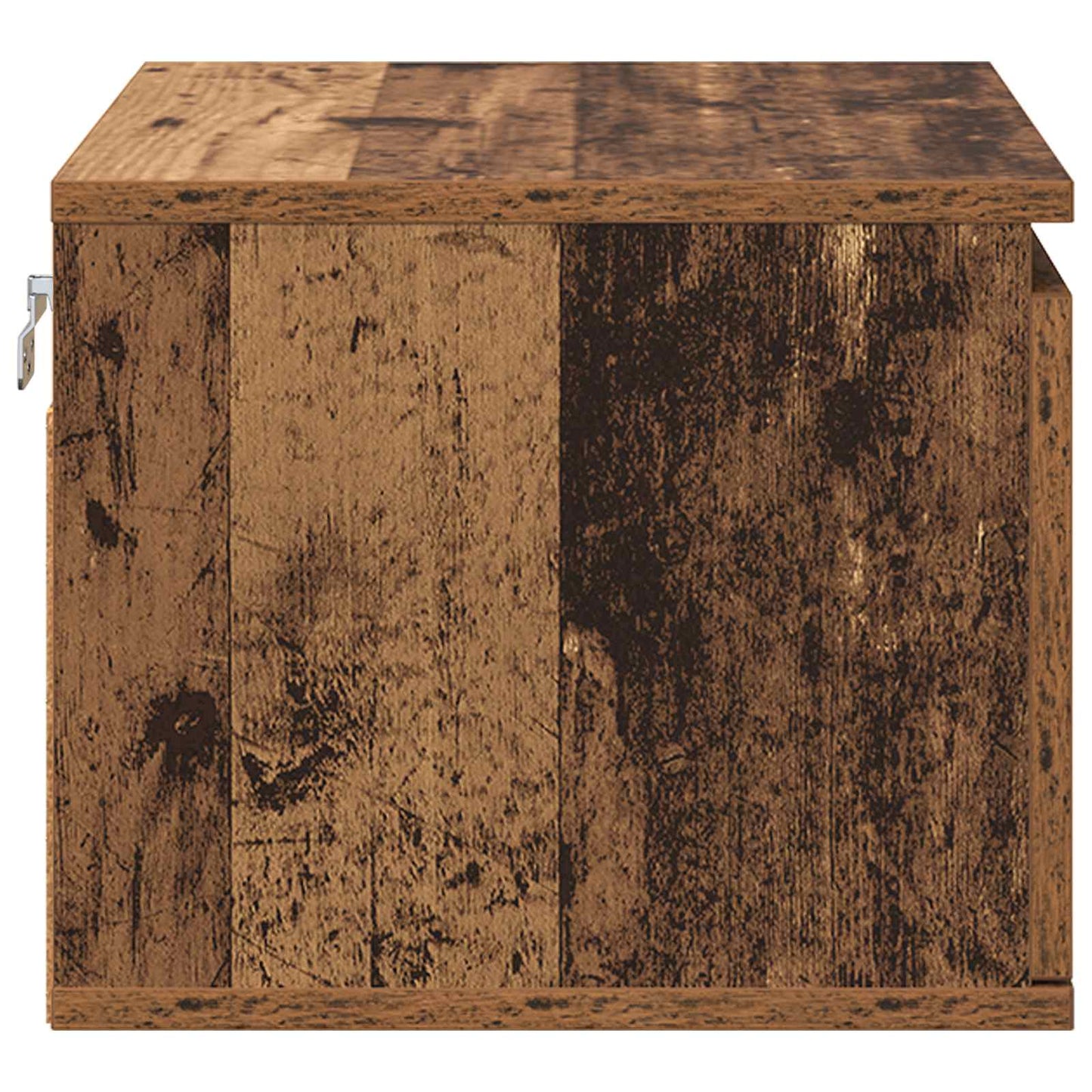 Vægmonteret Natbord 50 X 36 X 30 Cm Konstrueret Træ - Billede 8