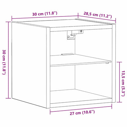 LED Væghylde Bedside Cabinet - Billede 13