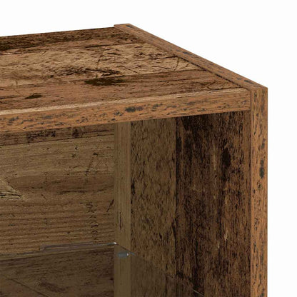 Flydende Hylde Med LED Lys Med Hylde 40 X 28,5 X 40 Cm - Billede 9