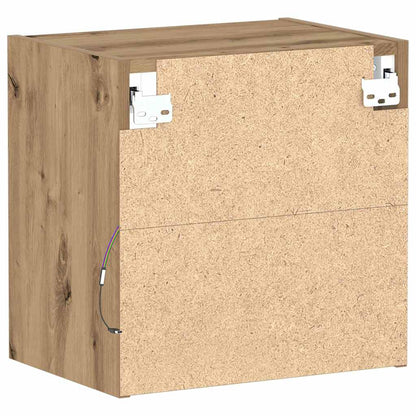 Flydende Hylde Med LED 40 X 28,5 X 40 Cm - Billede 10