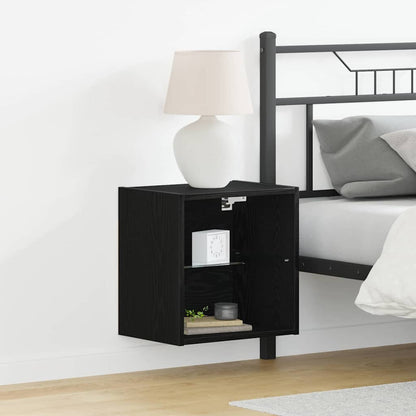 Flydende Hylde Med LED Lys Med Hylde 40 X 28,5 X 40 Cm - Variant 863094