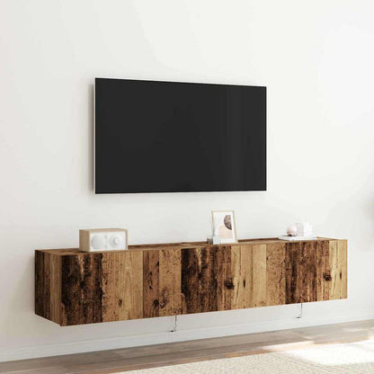 TV Vægskab Konstrueret Træ - Variant 863105