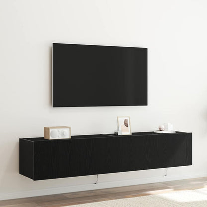 TV Vægskab Konstrueret Træ - Variant 863109