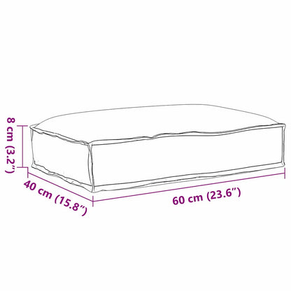 Pude 60 X 40 X 8 Cm Oxford Stof - Billede 8