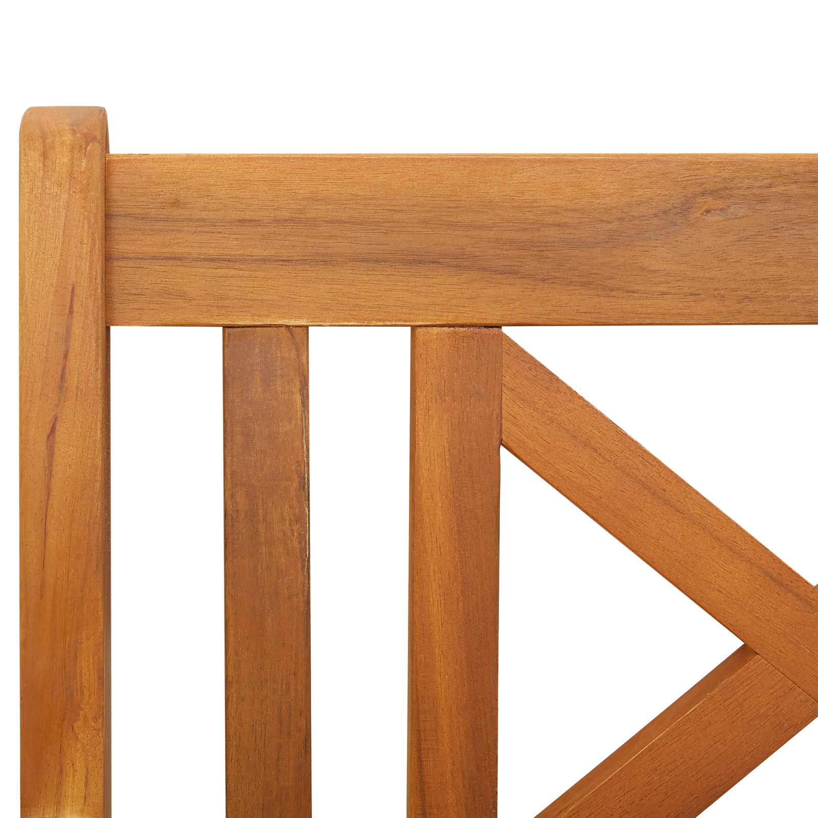 Udendørs Bænk Naturfarvet 110 X 56 X 90 Cm Massivt Akacietræ - Billede 9