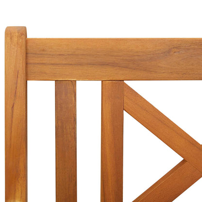 Udendørs Bænk Naturfarvet 110 X 56 X 90 Cm Massivt Akacietræ - Billede 9