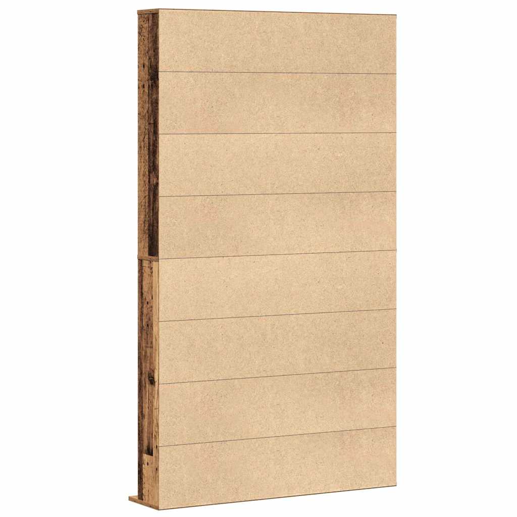 Cd-skab Gammelt Træ 101 X 23 X 177,5 Cm Konstrueret Træ - Billede 5