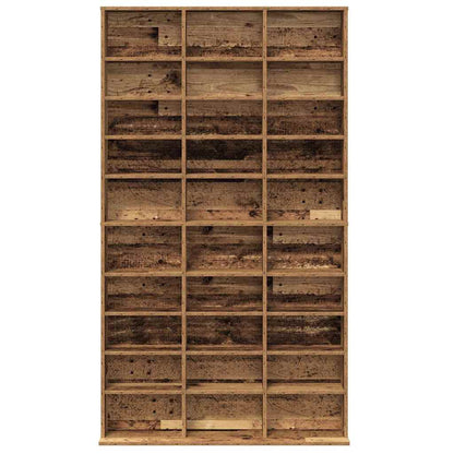 Cd-skab Gammelt Træ 101 X 23 X 177,5 Cm Konstrueret Træ - Billede 6