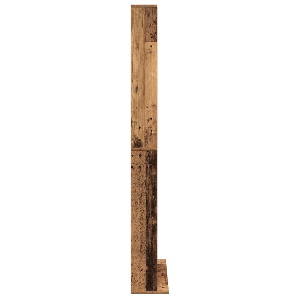 Cd-skab Gammelt Træ 101 X 23 X 177,5 Cm Konstrueret Træ - Billede 7