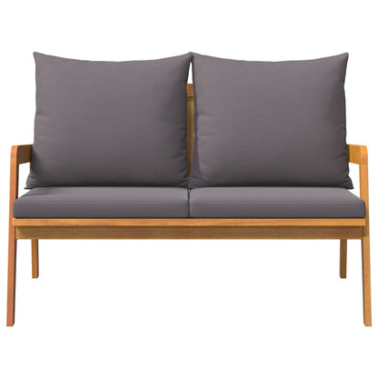 Havebænk Olie Naturlig 115 X 65 X 71 Cm Massivt Akacietræ - Billede 5