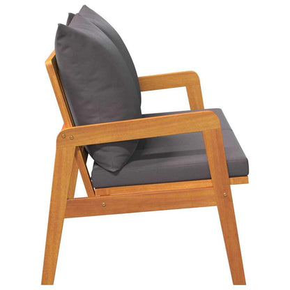 Havebænk Olie Naturlig 115 X 65 X 71 Cm Massivt Akacietræ - Billede 6