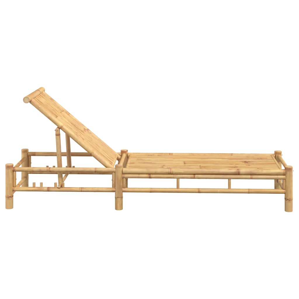 Liggestol Med Hynder 55X199X30 Cm Bambus