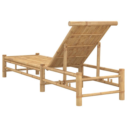 Liggestol Med Hynder 55X199X30 Cm Bambus