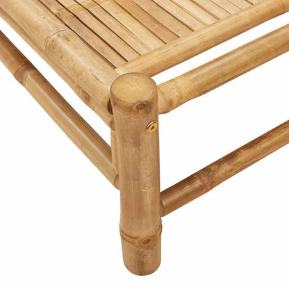 Liggestol Med Hynder 55X199X30 Cm Bambus