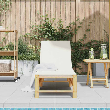 Liggestol Med Hynder 55X199X30 Cm Bambus