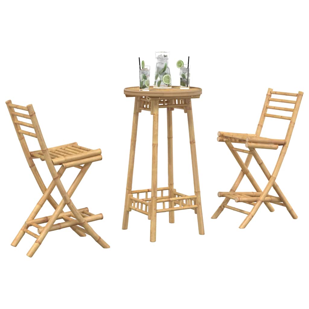 Udendørs Bar T Ø55X100 Cm Bambus