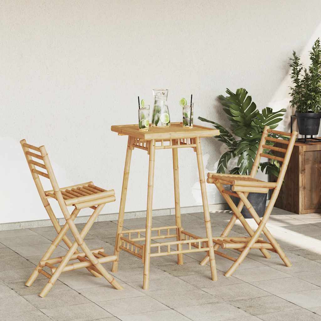 Udendørs Bar T Ø55X100 Cm Bambus