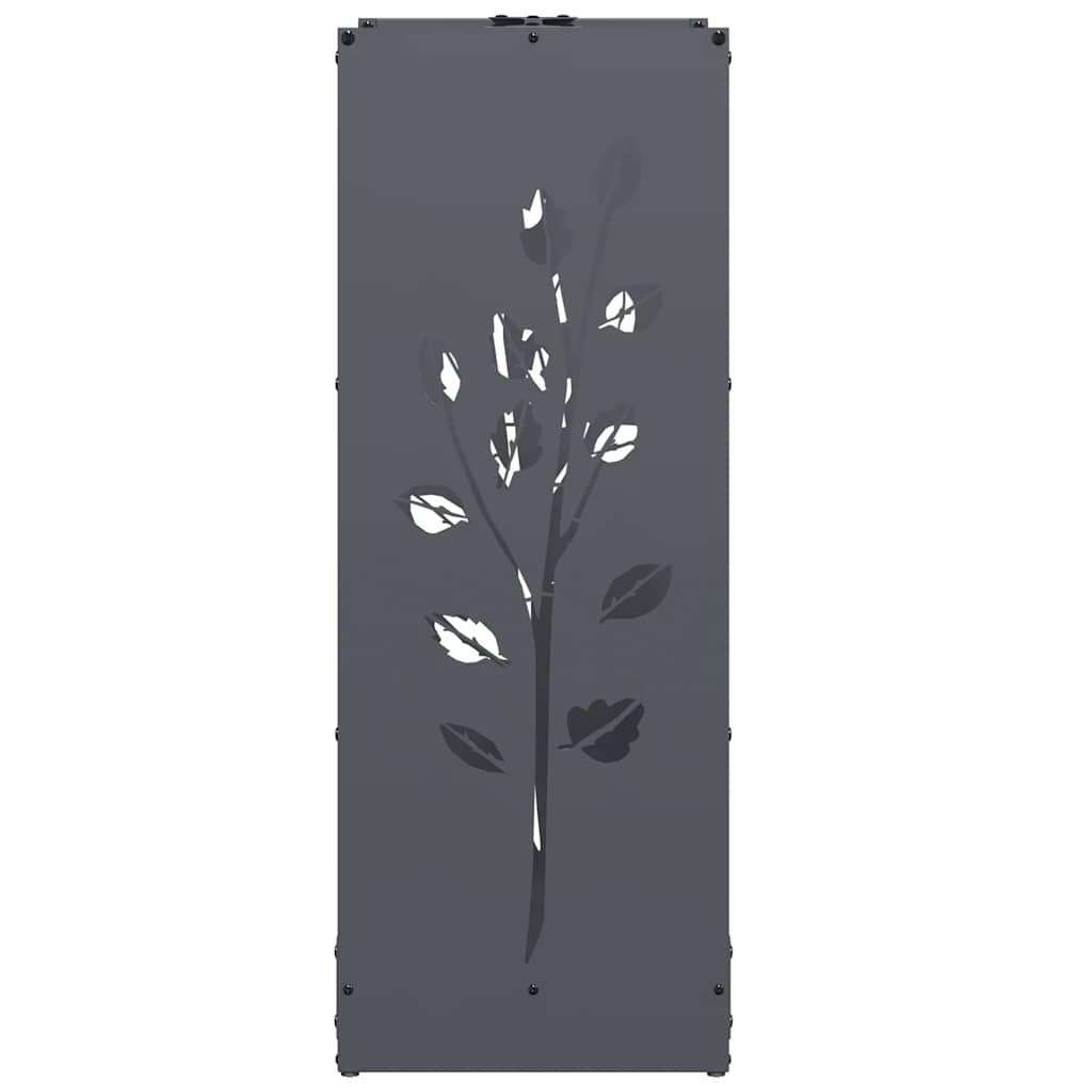 Brændestativ 40x30x80 Cm Koldvalset Stål - Billede 6