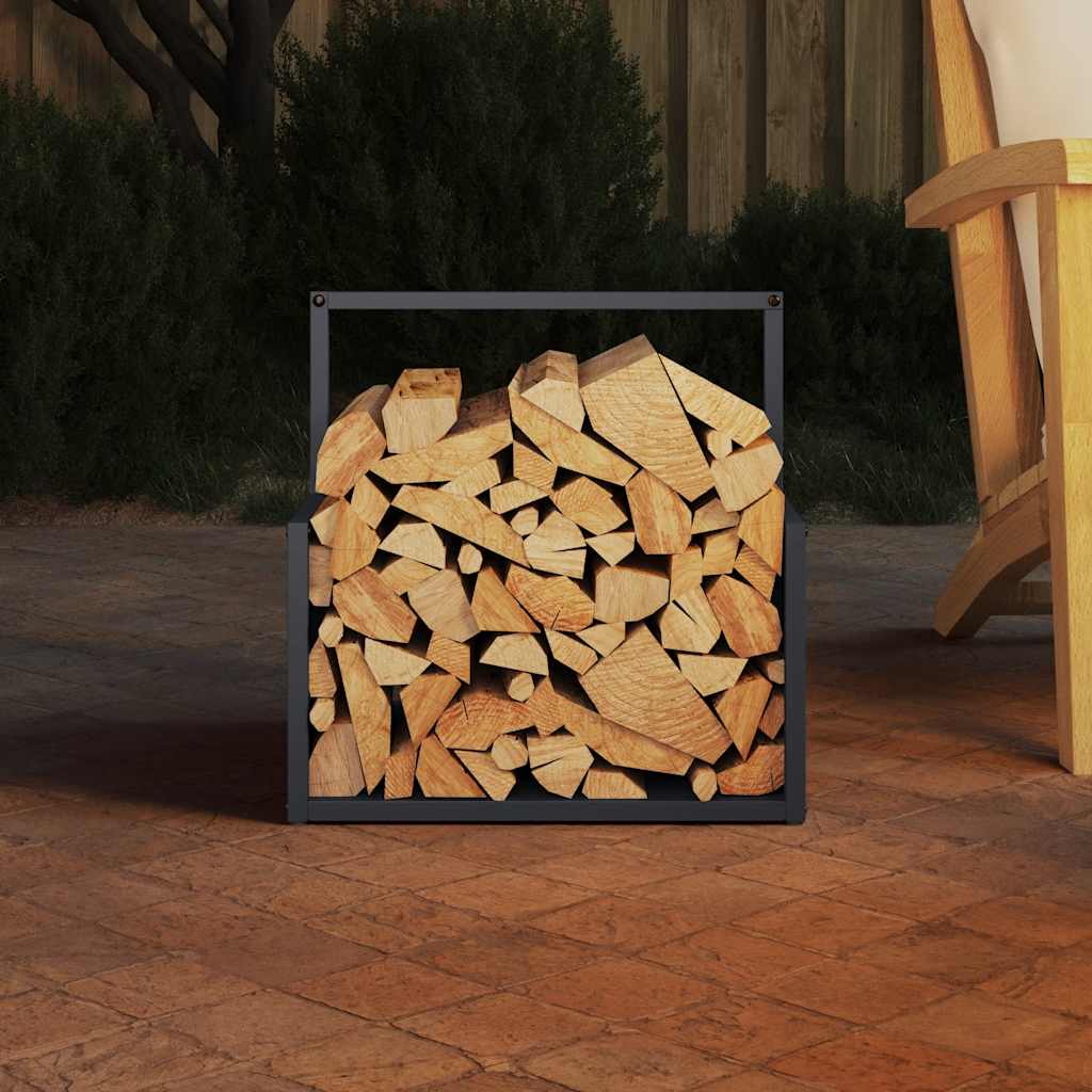 Brændestativ 40x40x40 Cm Koldvalset Stål - Billede 3