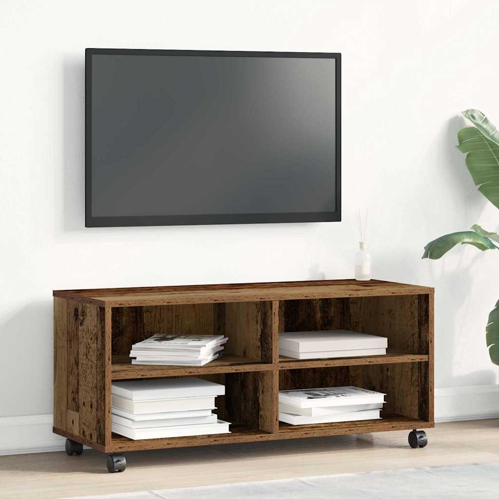 TV-skab 90 X 35 X 40.5 Cm Konstrueret Træ - Variant 861979