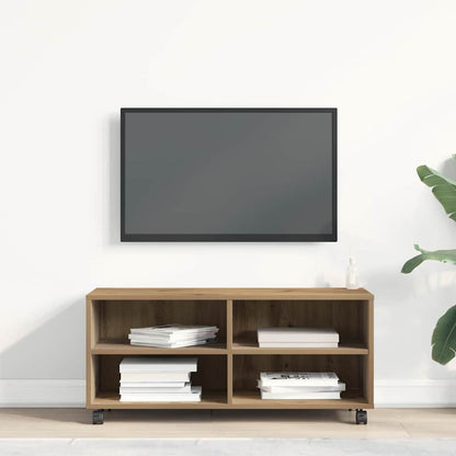 TV-skab 90 X 35 X 40.5 Cm Konstrueret Træ - Billede 4
