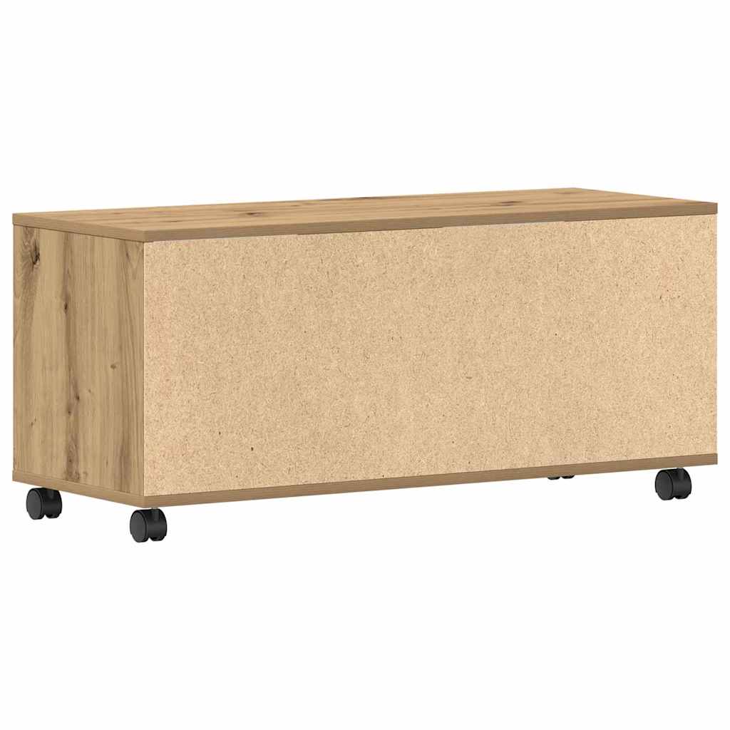 TV-skab 90 X 35 X 40.5 Cm Konstrueret Træ - Billede 7