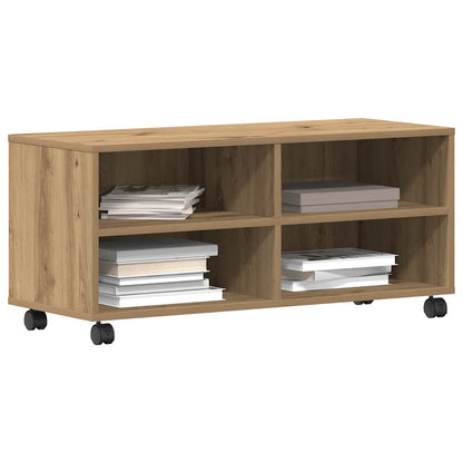 TV-skab 90 X 35 X 40.5 Cm Konstrueret Træ - Billede 3
