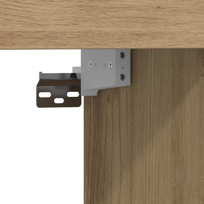 TV-skab 152 X 22 X 113 Cm Konstrueret Træ - Billede 9