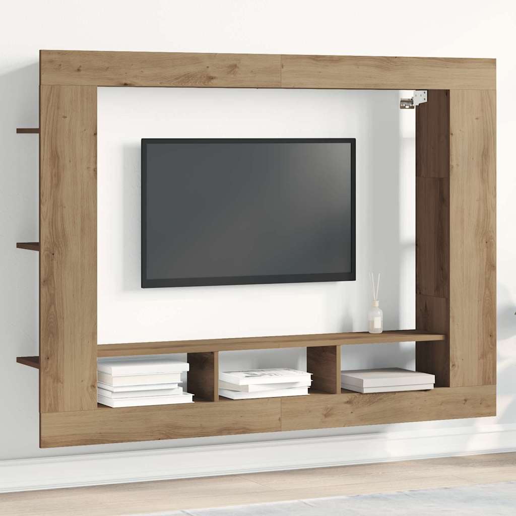 TV-skab 152 X 22 X 113 Cm Konstrueret Træ - Hovedbillede