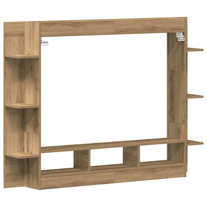 TV-skab 152 X 22 X 113 Cm Konstrueret Træ - Billede 7